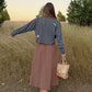 Made New Cropped LS Women's Tee