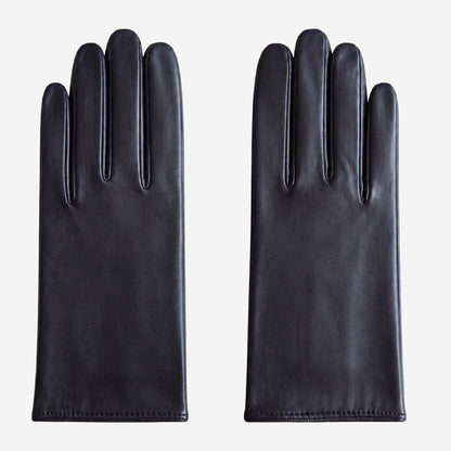Marcella (black) - Unlined women’s lambskin leather gloves