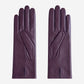 Marcella (brown) - Unlined women’s lambskin leather gloves