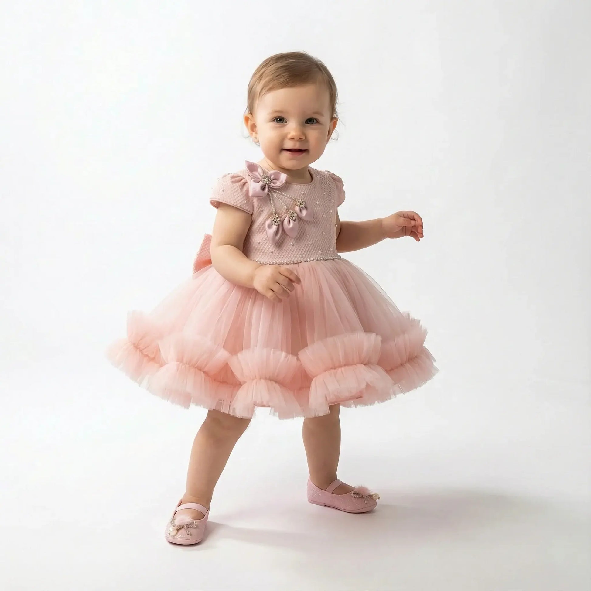 Fashion Tulle Baby Dress-5