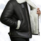 Men’s Aviator RAF B3 Shearling Sheepskin Flying Bomber Jacket