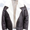 Men’s B3 Aviator Shearling Sheepskin Leather Flying Jacket - -