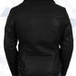 Men’s Black Aviator B3 Real Shearling Sheepskin Leather Bomber Flying Pilot Jacket