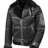 Men’s Aviator B16 Sheepskin Shearling Jacket - -