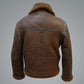 Mens B3 Aviator RAF Shearling Flight Bomber Jacket