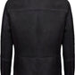 Men’s Double Breasted Real Leather Jacket With Fur