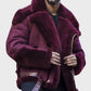 Men’s Casual Sheepskin Shearling Jacket
