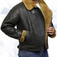 Men’s Leather Shearling Sheepskin Jacket