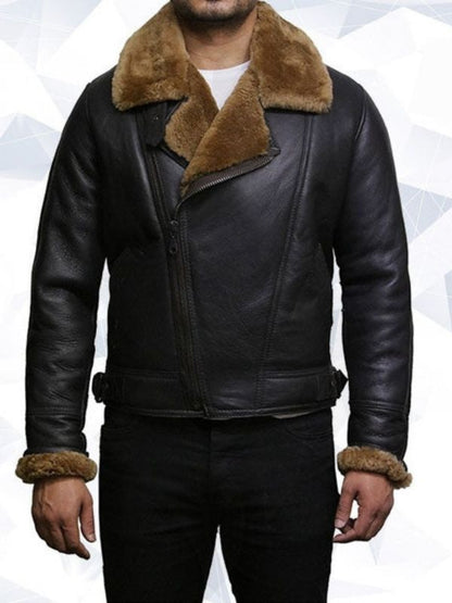 Mens Shearling Sheepskin Jacket