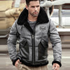 Mens Sheepskin Raf Airforce Pilot Shearling Aviator Jacket - -