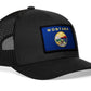 Montana Flag Trucker Hat  |  MT Snapback