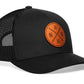 Nashville Trucker Hat  |  Leather NASH X Snapback