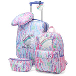 Kids 18" Carry-on Suitcase Travel Set-6