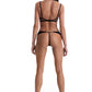 Sheer Bra & Crotchless String Panty Set Naughty Coquette-4