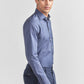 Leader Non-Iron Solid | Navy Melange