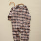 Heart Plaid Onesie