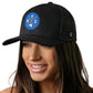 New York City Trucker Hat  |  Blue NYC X Snapback
