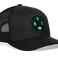 New York Football Trucker Hat  |  Green NYC X Snapback