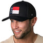 North Carolina Flag Trucker Hat  |  NC Snapback