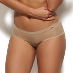 Sheer See Through Shorts Panty Gossard Glossies Nude-0