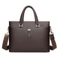 Men's Fashion Trendy Large Capacity Business Horizontal Laptop Bags