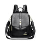 Women's Leather Korean Simple Fashion Large Capacity Backpacks