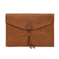 Genuine Leather Paper Large Capacity File Office Men's Briefcases