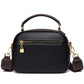 Women's Box Doctor Leather Pattern Versatile Contrast Color Bags