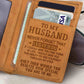 Men's For Husband Three-fold Crazy Horse Leather Men's Wallets