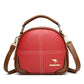 Women's High-grade Embroidery Thread Commute Soft Leather Crossbody Bags