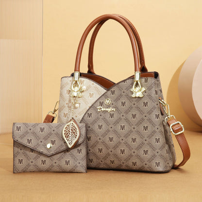 Women's High-grade Retro Large Capacity Printed Fashion Shoulder Bags