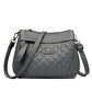 Women's Embroidered Sheepskin Rhombus Mother Warm Color Small Square Bags