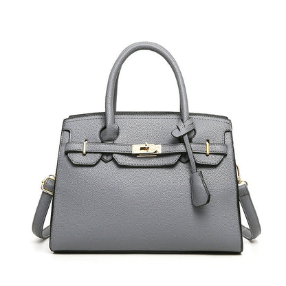 Women's Fashionable Large Capacity Simple Silk Scarf Handbags