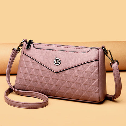 Women's Send Mother Elegant Soft Leather Crossbody Bags
