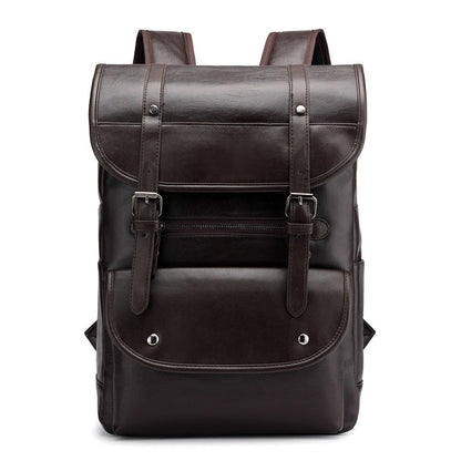 Men's Retro Business Computer Large Capacity Waterproof Backpacks
