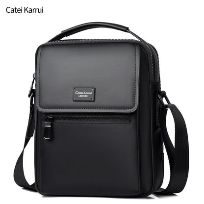 Men's Tide Waterproof Oxford Cloth Canvas Men's Shoulder Bags