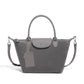 Women's Trendy Nylon Dumplings Fashionable Simple Contrast Handbags