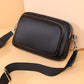 Women's Genuine Leather Simple Fashion Pouch First Crossbody Bags