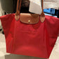 Women's French Embroidery Dumpling Folding Large Capacity Dragon Handbags
