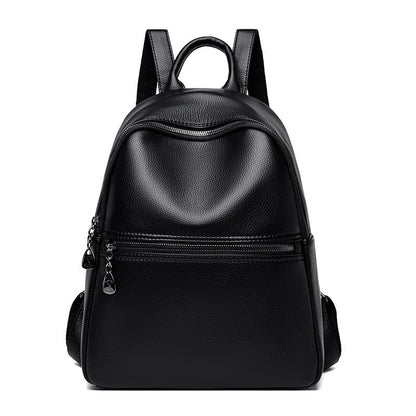 Women's Pretty Unique Big Soft Leather Backpacks