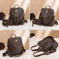 Women's Slouchy Fashion Printed Korean Retro Backpacks
