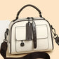 Women's Versatile Mom Large Capacity Soft Leather Shoulder Bags