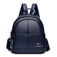 Women's Large Capacity Splicing Simple Fashion Soft Backpacks