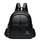 Women's Large Capacity Splicing Simple Fashion Soft Backpacks