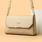 Fashion Soft Leather Portable Mother Texture Small Square Bags