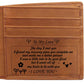 Men's Retro Crazy Horse Leather Genuine Laser Men's Wallets