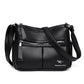Women's Summer City Simple Big Soft Leather Crossbody Bags