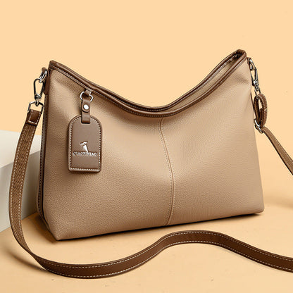 Women's Expandable Material Large Capacity Western Style Shoulder Bags