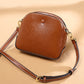 Women's Simple Texture Little Shell Large Capacity Oil Crossbody Bags