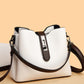 Women's Genuine Leather Fashion Mom Simple Strap Shoulder Bags